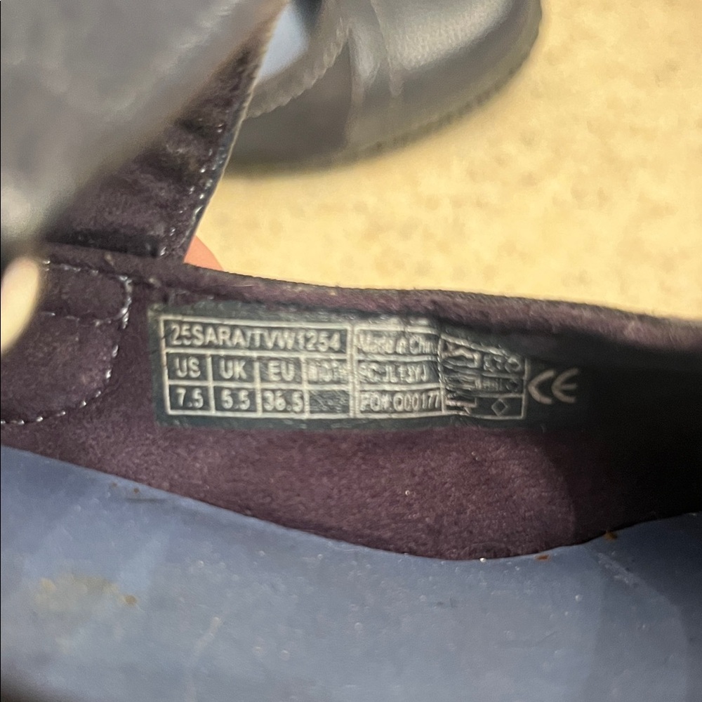 Orthaheel Navy Leather Loafers with Strap - Picture 7 of 8